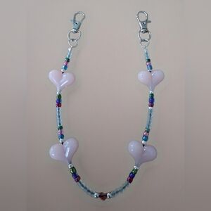 Bohemian Trinkets Candy Pinwheel Bag Charm
